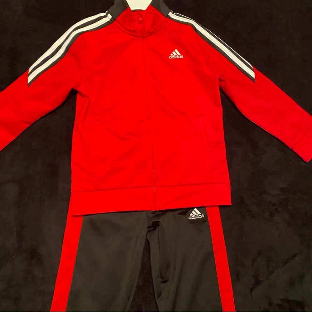 Adidas pant and Zip Up Set